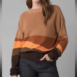 prana Desert Road cotton sweater - size small